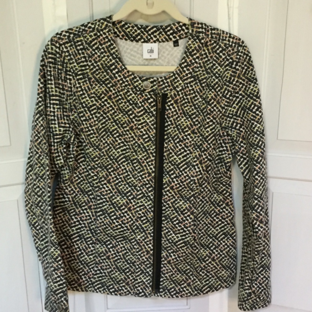 Cabi Multicolor Patterned Jacket - image 2